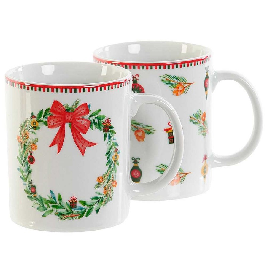 Home & Deco Item Complementos Cocina | Caja 12 Taza Mug Navidad 300 Ml 2 Modelos