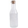 Home & Deco Genérico Complementos Cocina | Botella Cristal Relieves Pi A 29X9 - 1 Litro