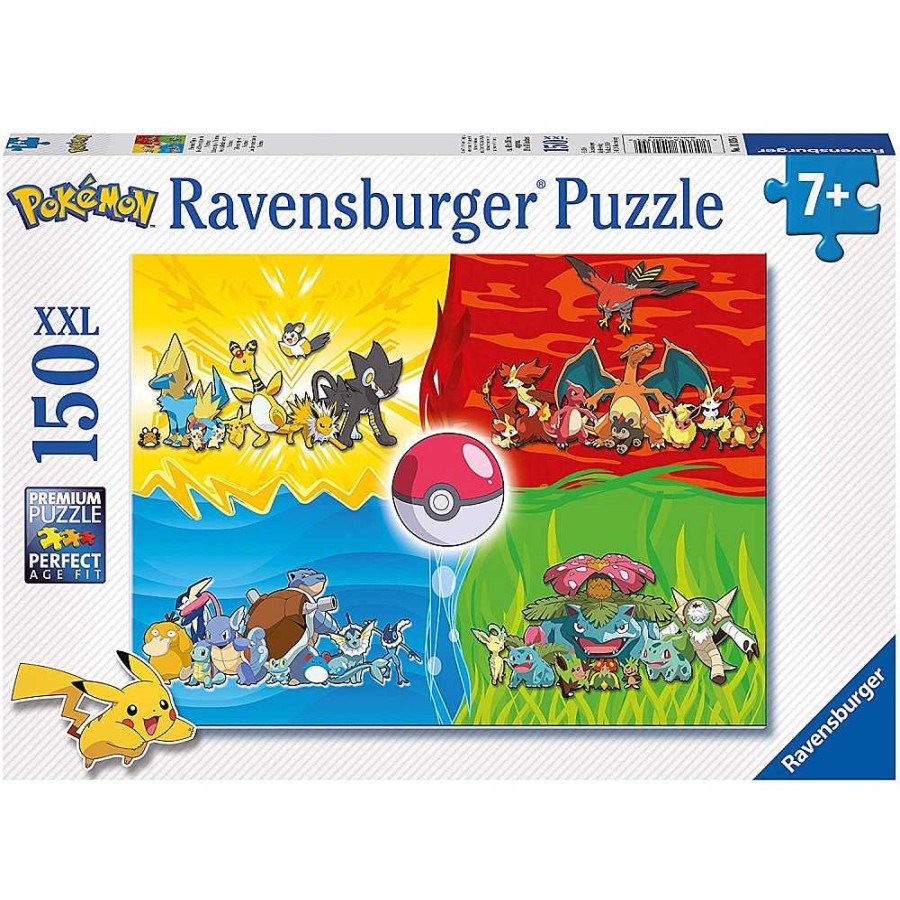 Juguetes Pokémon Puzzles Infantiles | Pok Mon Puzzle Xxl 150 Piezas