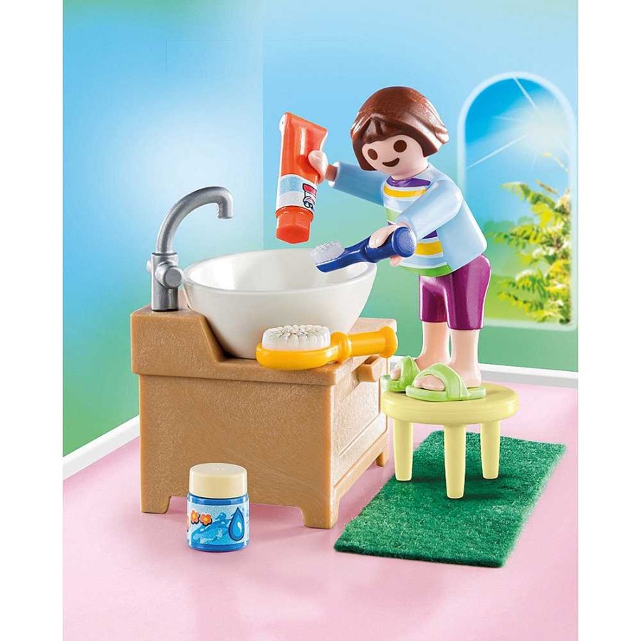 Juguetes Playmobil Playmobil | Playmobil Especial Ni A Con Lavabo