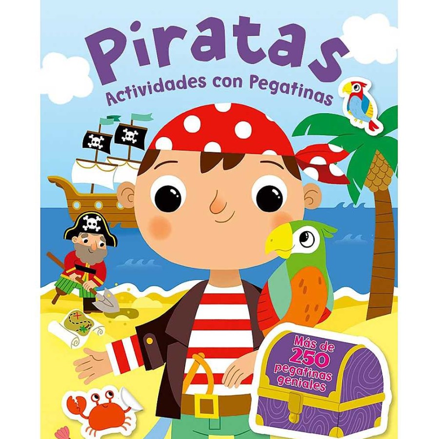 Papeler A Edibook Stickers Y Pegatinas | Libro Pegatinas Y Extra Bles Piratas