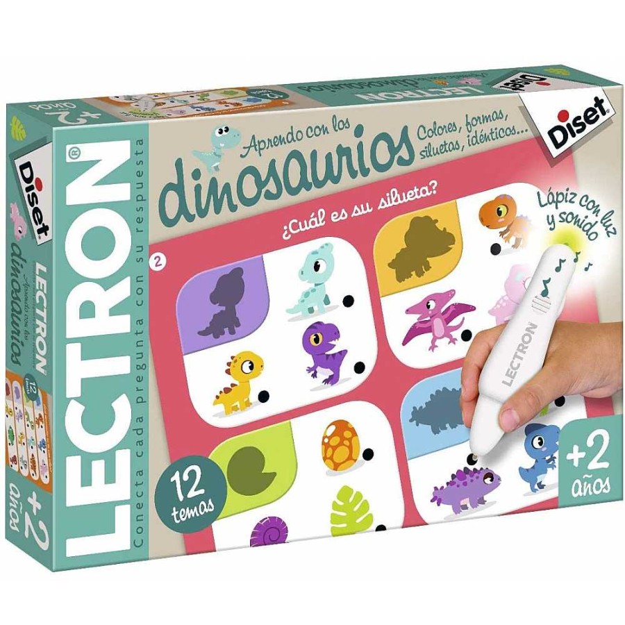 Juguetes Diset Juegos Educativos | Lectron Aprende Dinosaurios 2A Os