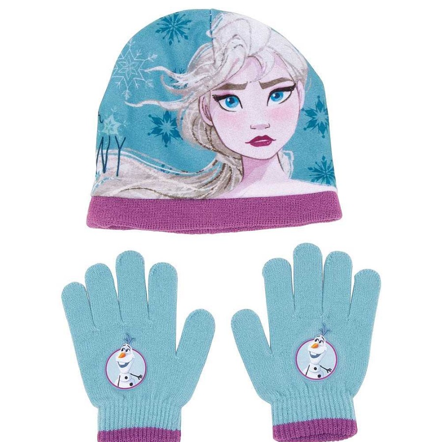 Regalo Frozen Gorros Y Sombreros | Frozen Set De Gorro Y Guante