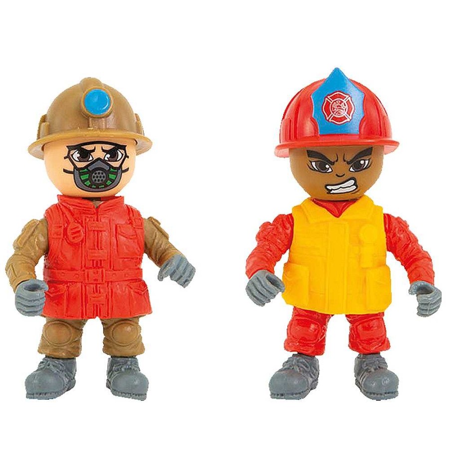 Juguetes CB Figuras De Acci N | Bola Sorpresa Figura Perro Bombero 7 Cm 6 Modelos