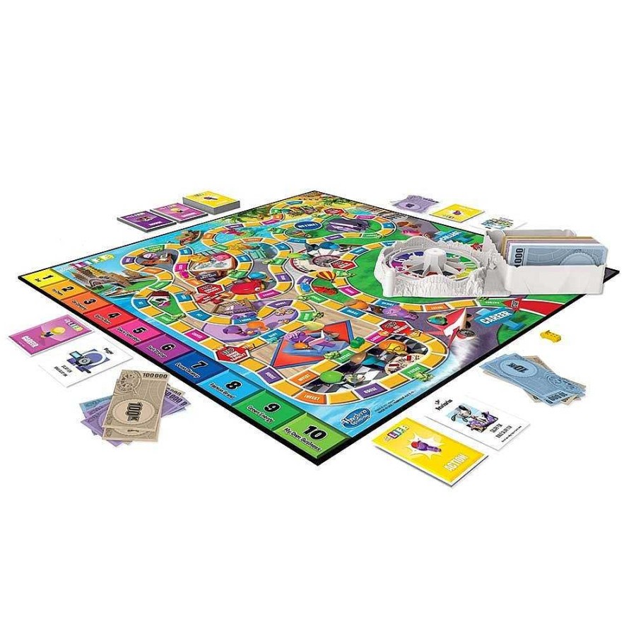 Juguetes Hasbro Juegos De Sociedad | Hasbro Juegos Game Of Life + 8A Os