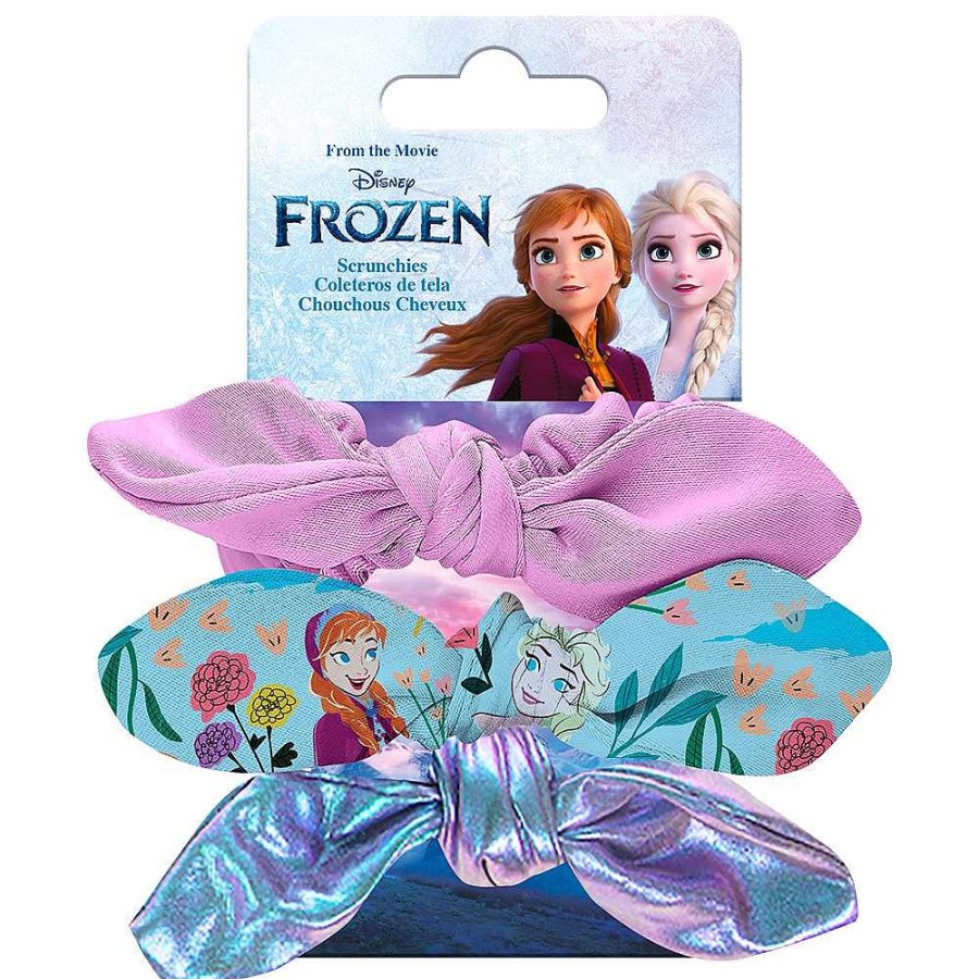 Juguetes Frozen Belleza Y Peluquer A | Frozen Set 3 Coleteros Con Lazo De Tela