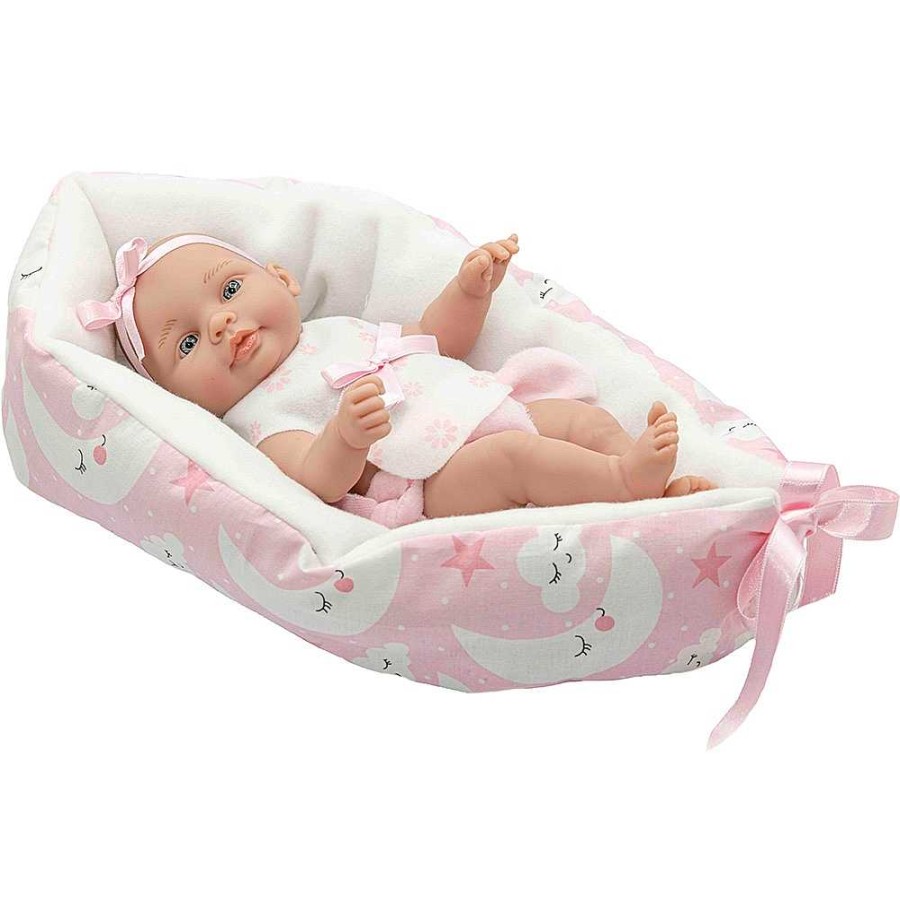 Juguetes Rosatoys Mu Ecas Y Beb S | Mu Eco Beb 28 Cm Newborn Con Capazo