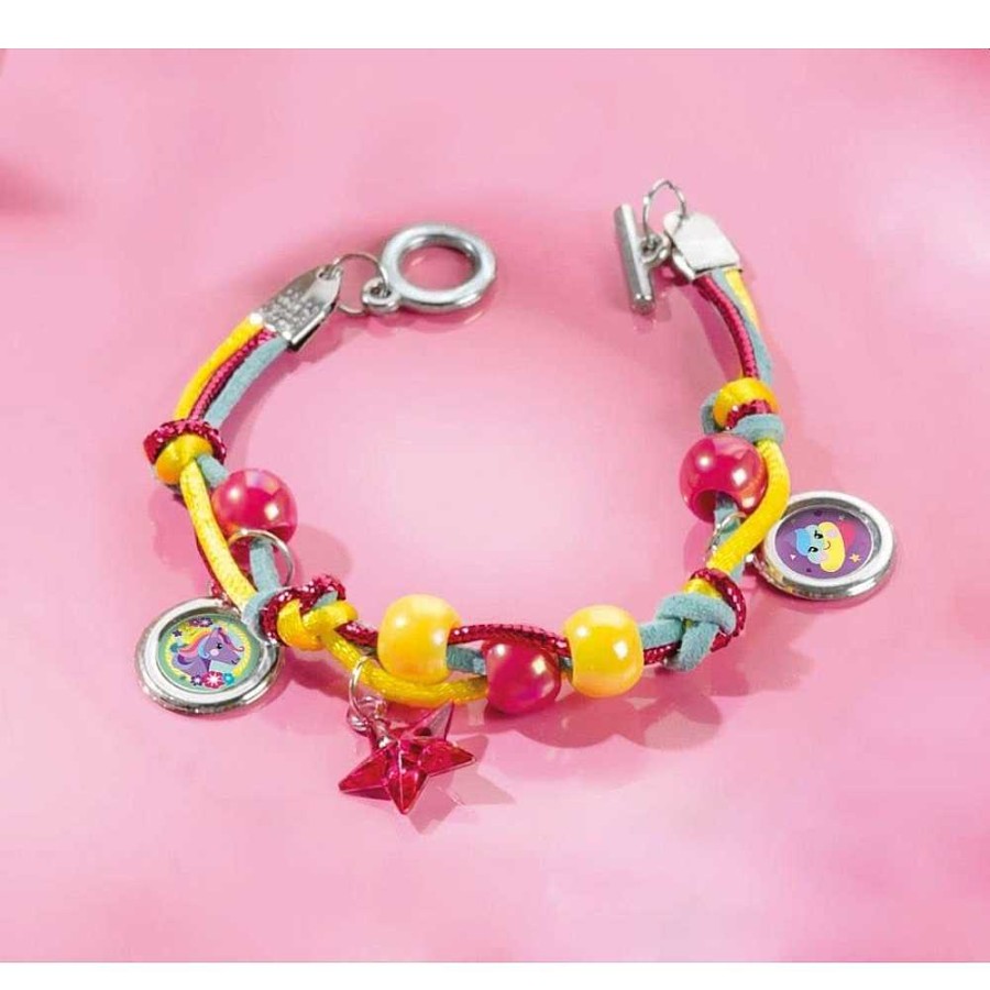 Juguetes Totum Crea Y Pinta | Unicornio Kit Creativo Pulseras Y Collar Totum