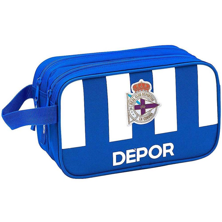 Mochilas Y Complementos RC Deportivo | Rc Deportivo Neceser 2 Cremallera 27X16