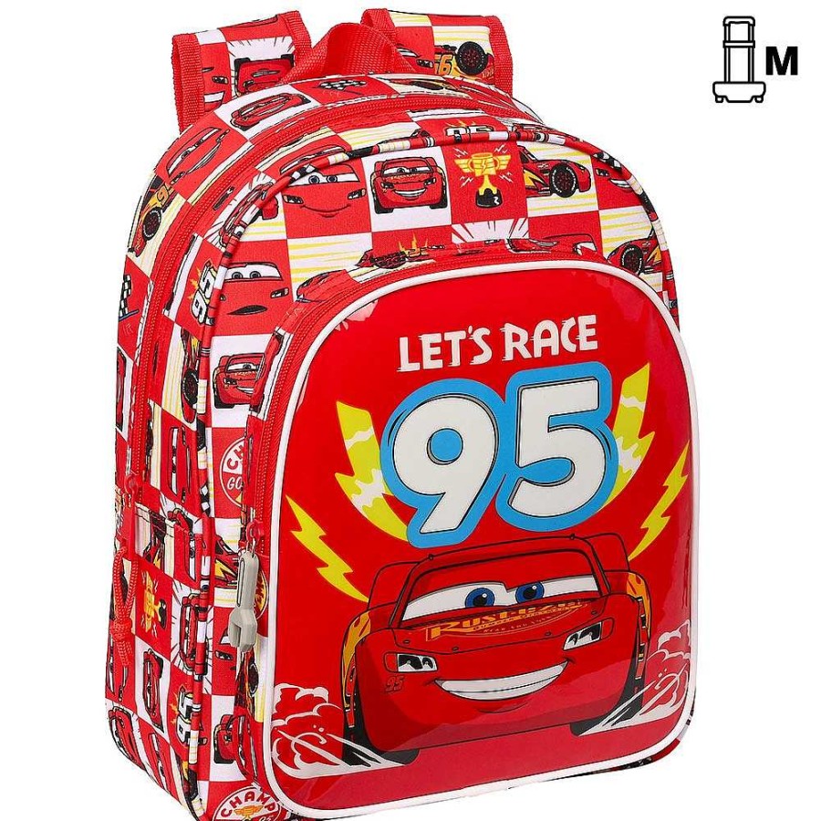 Mochilas Y Complementos Cars | Cars Mochila Adaptable A Carro 27X33X10