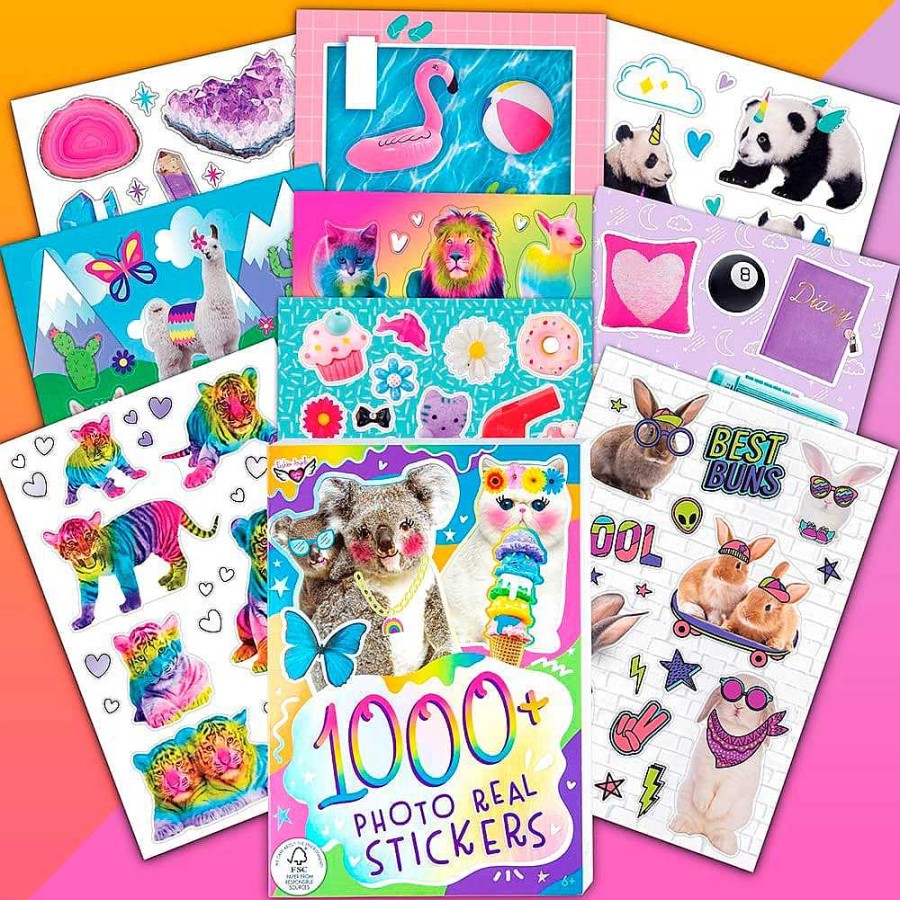 Papeler A Crayola Stickers Y Pegatinas | Libro 1.000 Pegatinas Surtido 4 Modelos 15X19 Fashion Angels