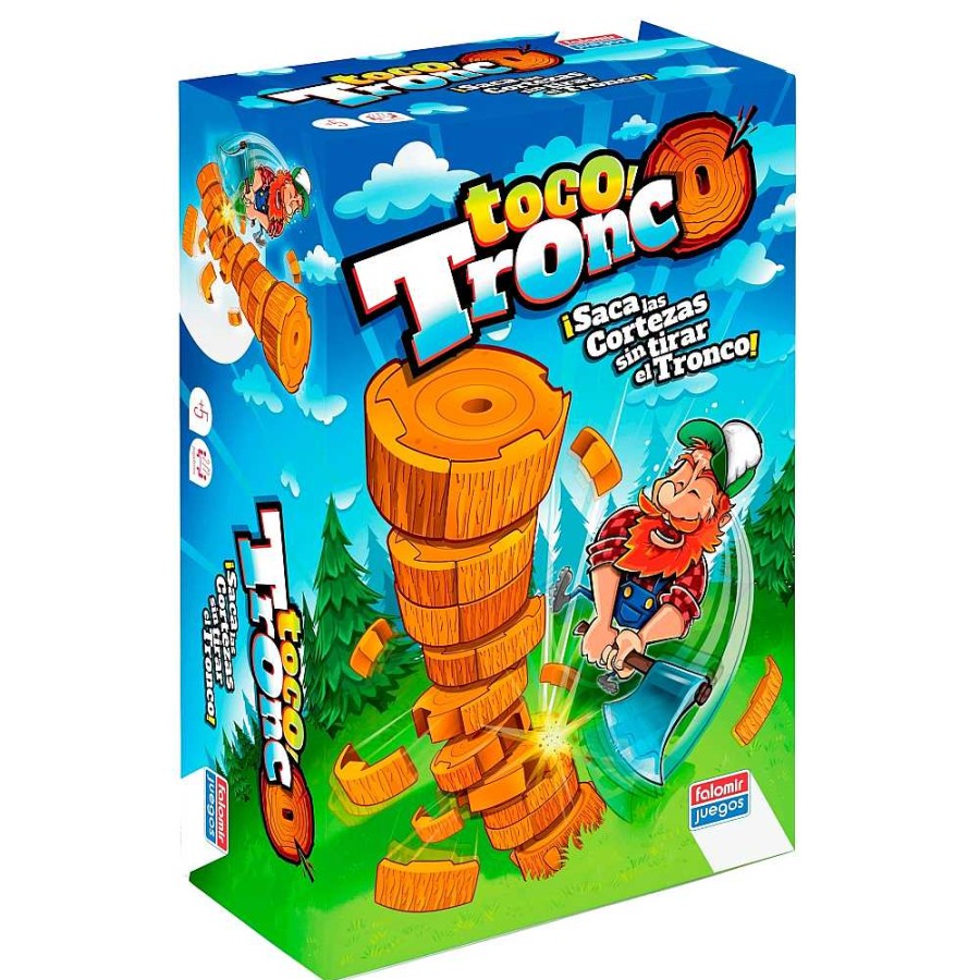 Juguetes Falomir Juegos De Habilidad | Juego Toco Tronco (Habilidad) + 5 A Os