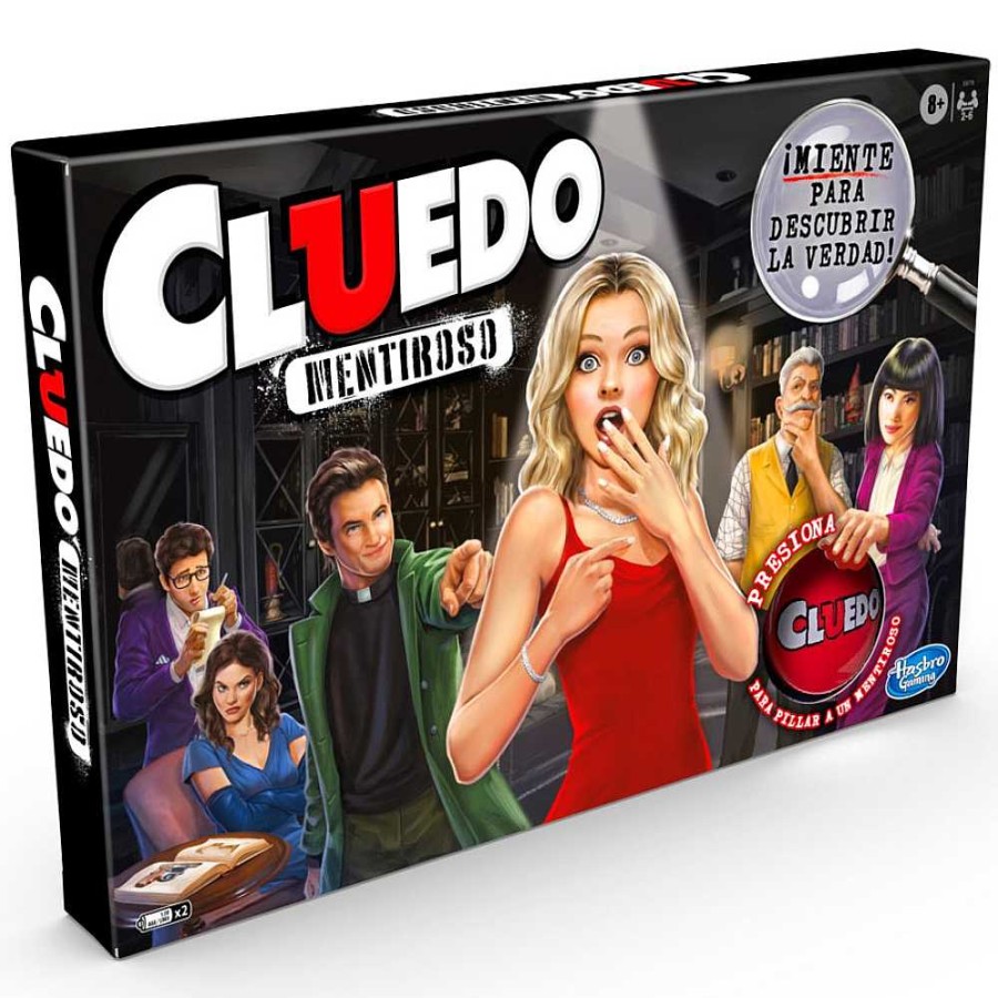 Juguetes Hasbro Juegos De Sociedad | Hasbro Juegos Cluedo Mentiroso + 8 A Os