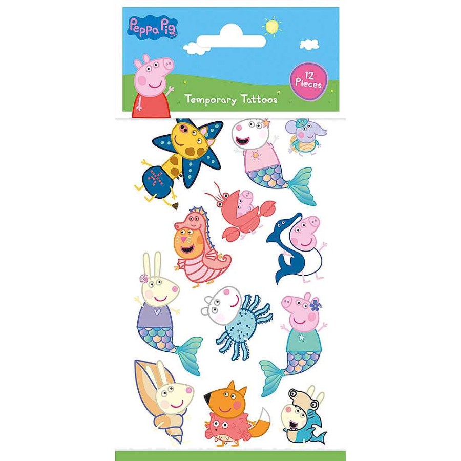 Papeler A Peppa Pig Stickers Y Pegatinas | Blister Tatoos 10X20 Cm Peppa Pig