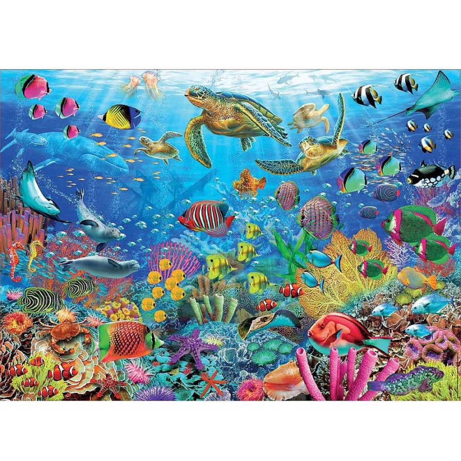 Juguetes Educa Puzzles 300-1000 Piezas | Puzzle Educa 1000 Piezas Tortugas En El Paraiso