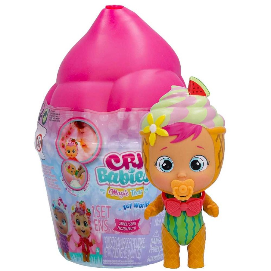 Juguetes Bebés Llorones Mini Mu Ecas | Beb S Llorones L Grimas M Gicas Frozen Frutti 8 Accesorios