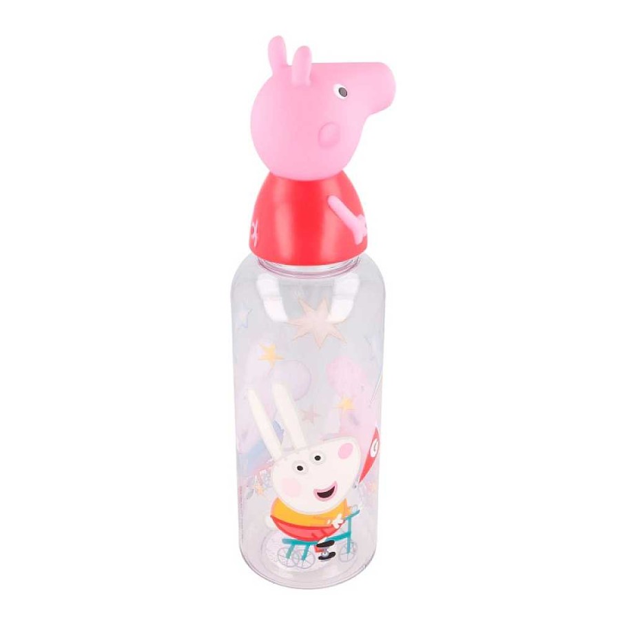 Mochilas Y Complementos Peppa Pig | Peppa Pig Botella Figura 3D 560 Ml