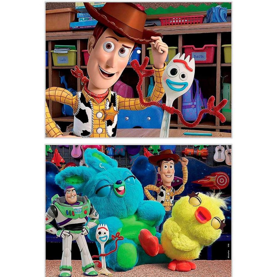 Juguetes Toy Story Puzzles Infantiles | Toy Story Puzzle Doble 2X48 Piezas