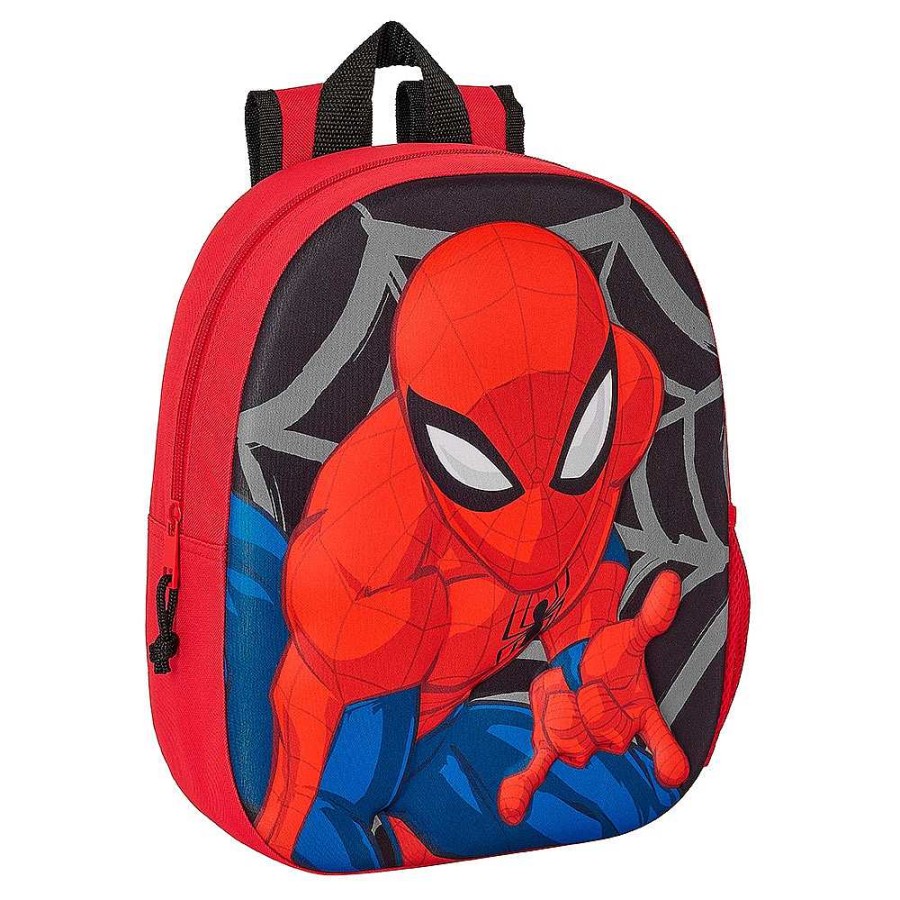 Mochilas Y Complementos Spiderman | Spiderman Mochila 3D 27X33X10