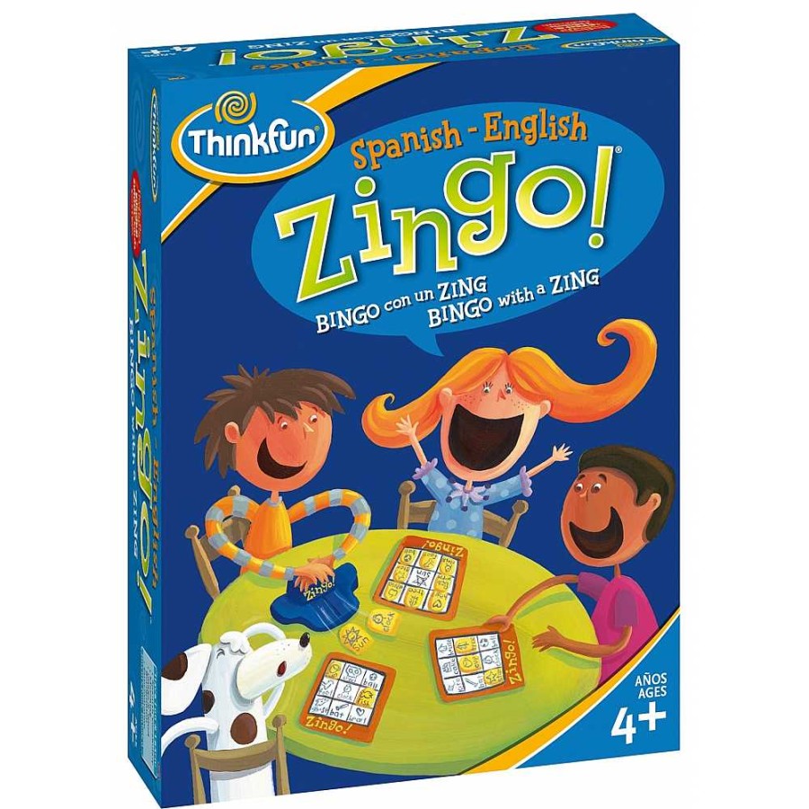 Juguetes Alco Distribuciones Juegos De Sociedad | Think Fun Juego Bilingual Zingo+4 A Os