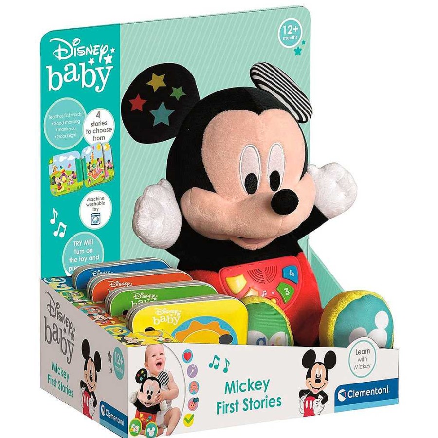 Juguetes Clementoni Peluches | Baby Mickey Cuentacuentos + 12 Meses