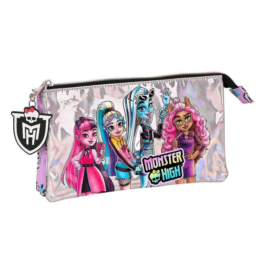 Mochilas Y Complementos Safta | Monster High Portatodo Triple 22X12X3