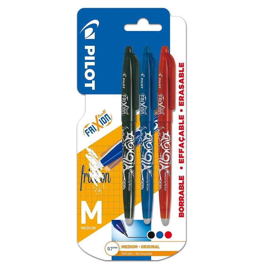 Papeler A Pilot Bol Grafos | Pilot Blister 3 Bol Grafos Frixion Negro/Azul/Rojo