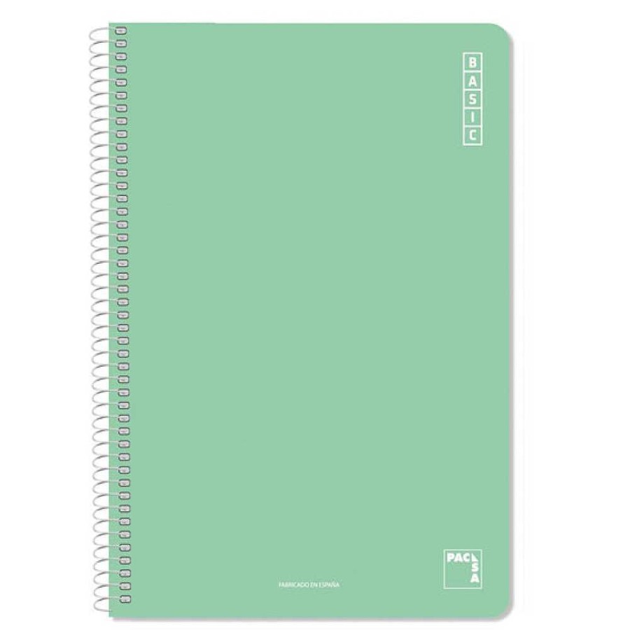 Papeler A Pacsa Cuadernos Espiral | Pack 10 Bloc 60 Gr Folio 80 Hojas Rayado Hn