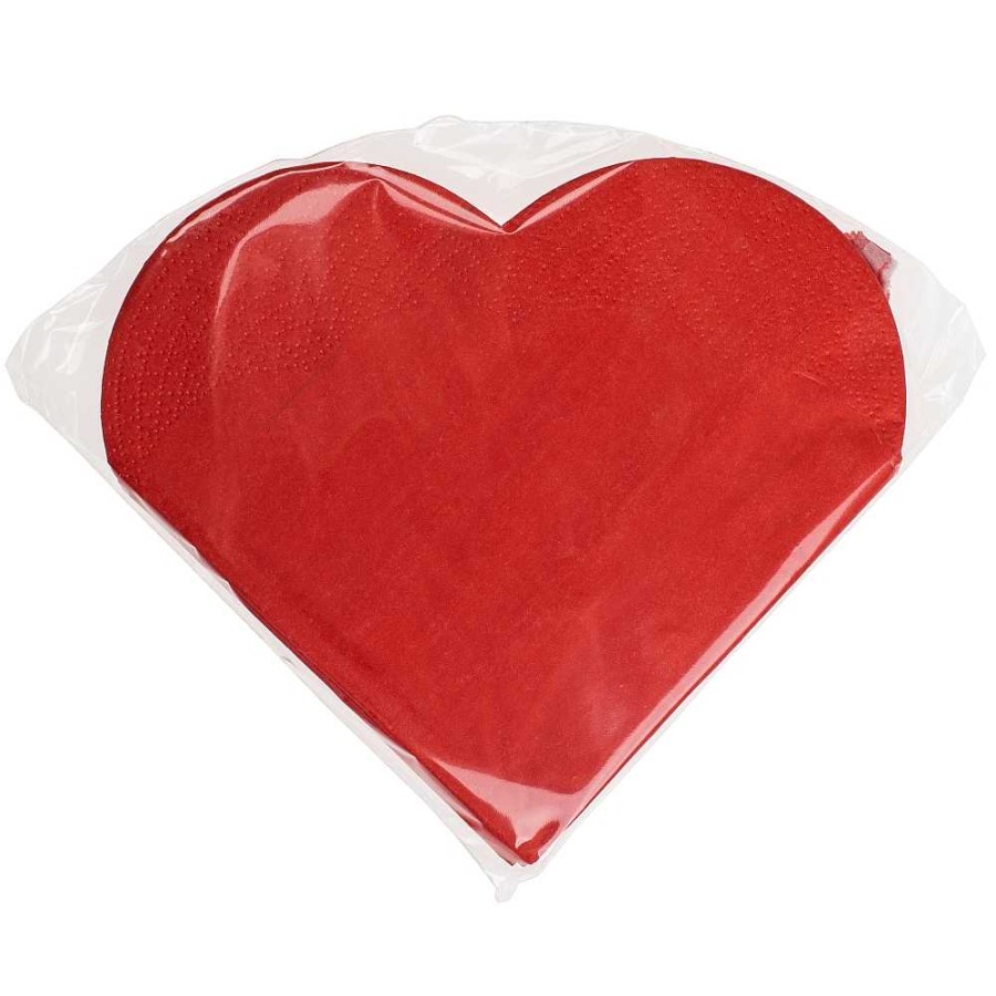 Regalo OOTB San Valent N - Enamorados | Pack 12 Servilletas Coraz N 33X33