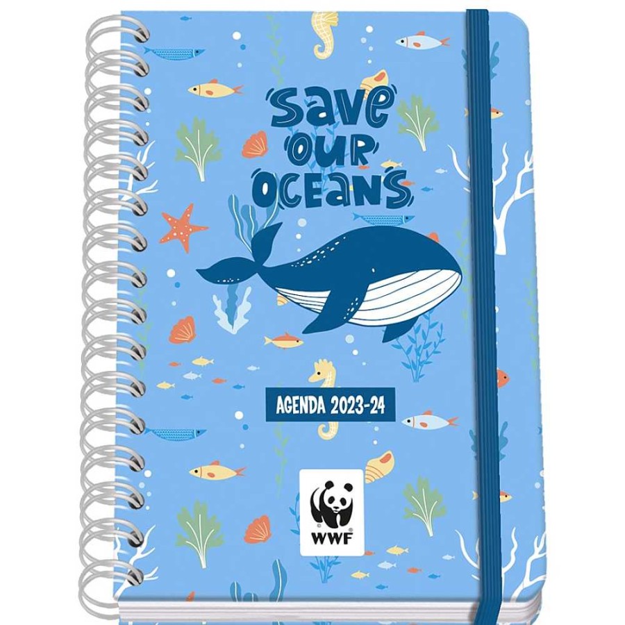 Papeler A Dohe Agendas | Save Our Oceans Wwf Agenda Escolar 2023-24 Semana Vista