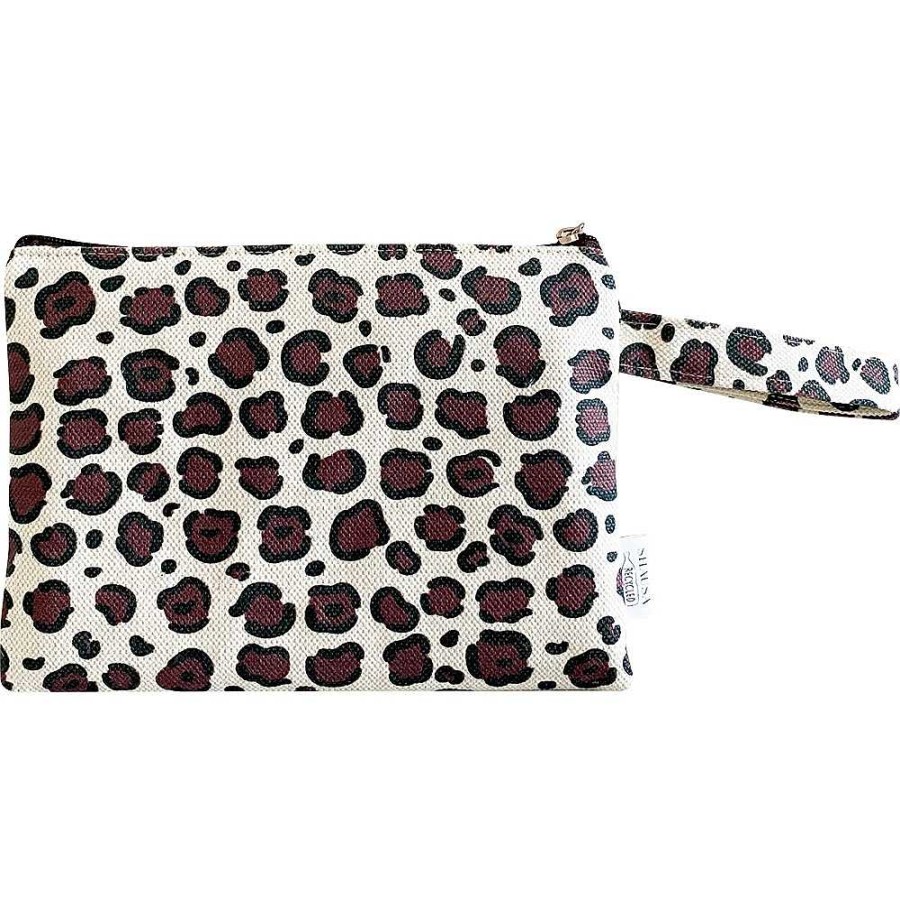 Regalo Shausa Tendencia Eco Sostenible | Bolsita Portatodo Algod N Reciclado Leopardo