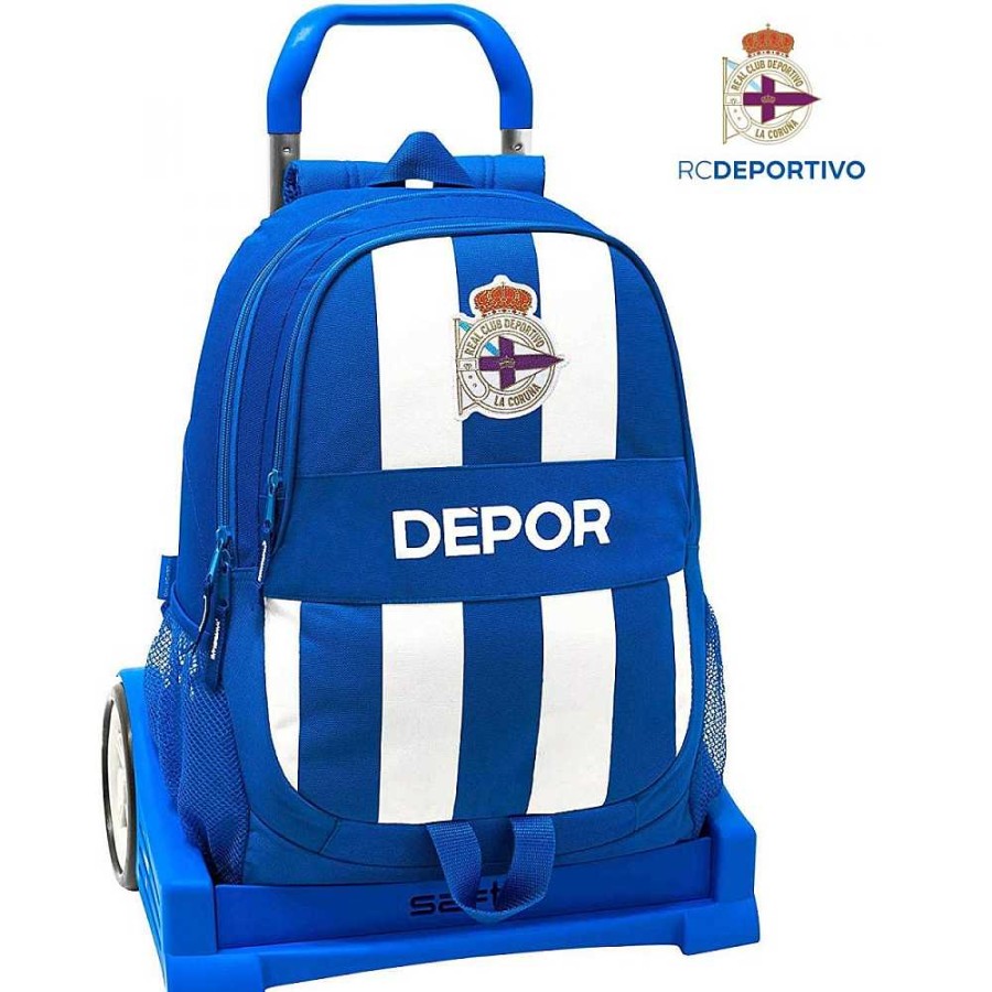 Mochilas Y Complementos RC Deportivo | Rc Deportivo Mochila Carro Grande 42X30