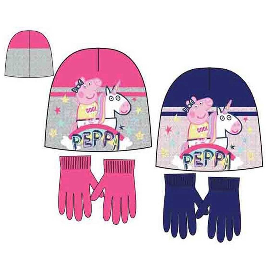 Regalo Peppa Pig Gorros Y Sombreros | Peppa Pig Gorro+Guantes Uncornio