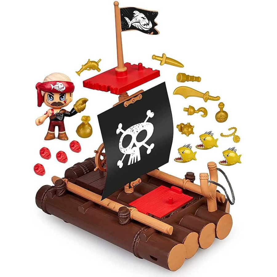 Juguetes Pinypon Figuras De Acci N | Pinypon Action Balsa Piratas