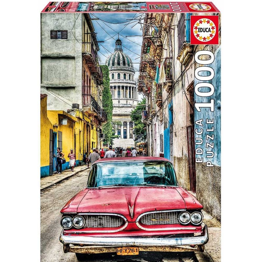 Juguetes Educa Puzzles 300-1000 Piezas | Puzzle Educa 1000 Piezas Coche La Habana