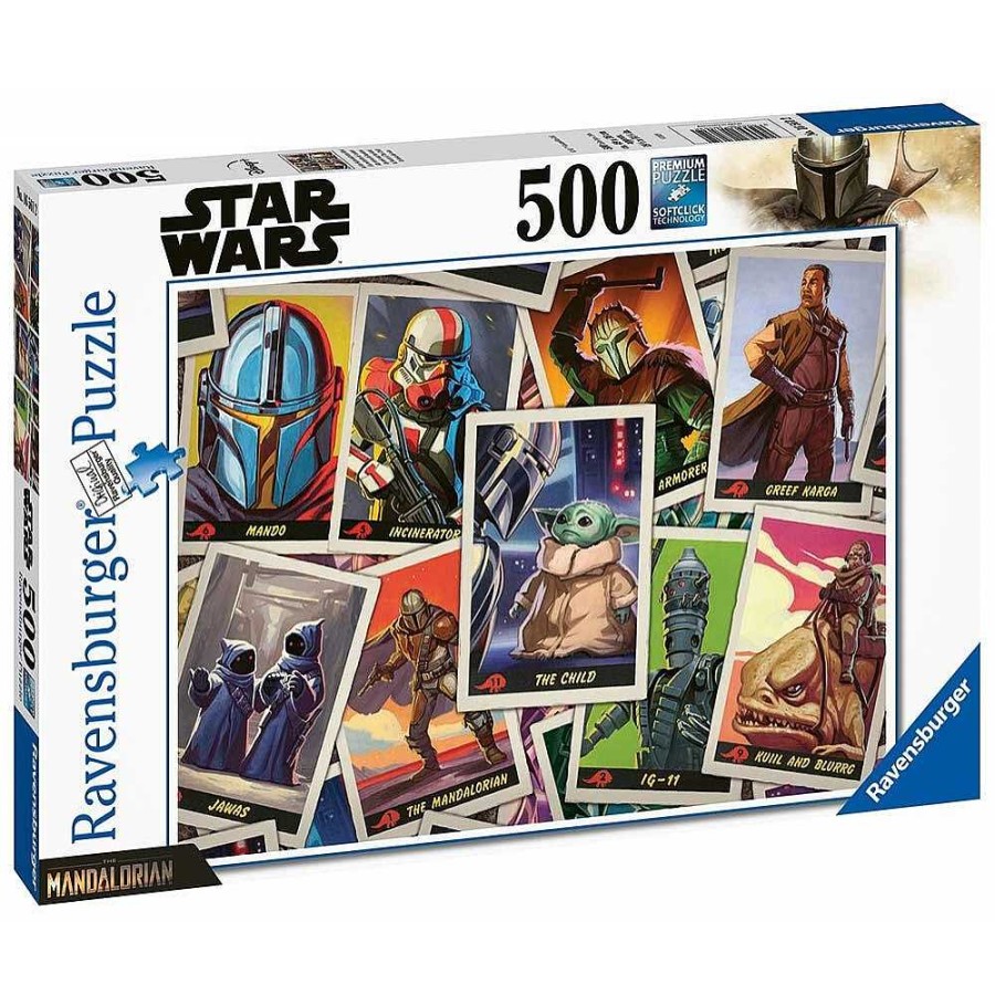 Juguetes Star Wars Puzzles 300-1000 Piezas | Star Wars Mandalorian Puzzle 500 Piezas