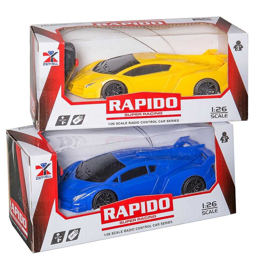 Juguetes Fantastiko Radiocontrol | Coche Radio Control 18 Cm 3 Funciones 3 Colores Surtidos