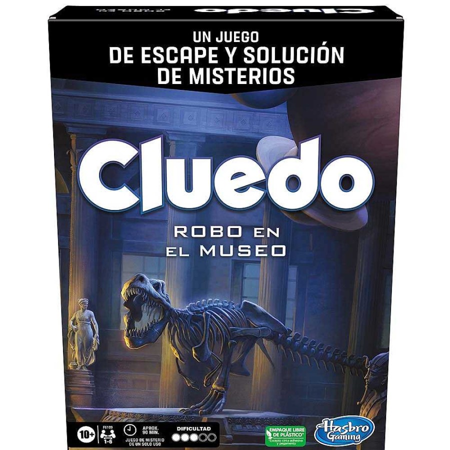 Juguetes Hasbro Juegos De Sociedad | Hasbro Juegos Cluedo Escape Robo En El Museo + 10 A Os