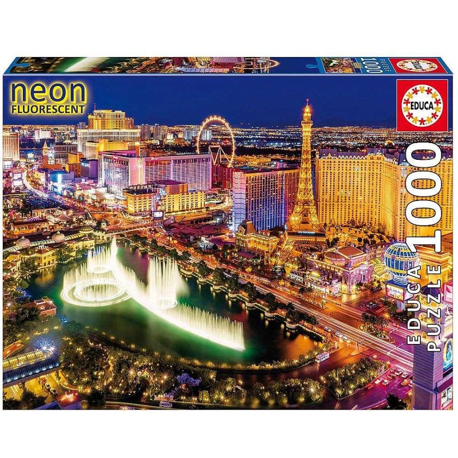 Juguetes Educa Puzzles 300-1000 Piezas | Puzzle Educa Ne N 1000 Las Vegas