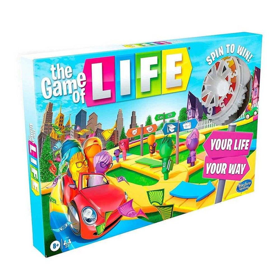 Juguetes Hasbro Juegos De Sociedad | Hasbro Juegos Game Of Life + 8A Os