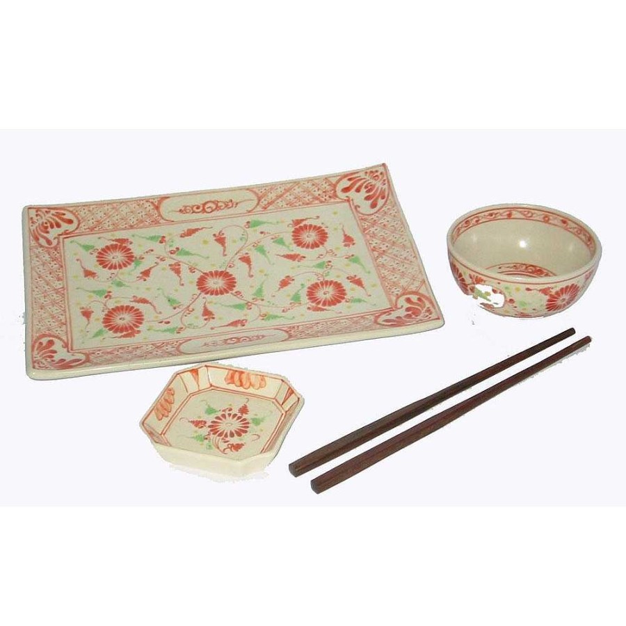 Home & Deco Genérico Complementos Cocina | Conjunto 4 Piezas Comida China 30 Cm