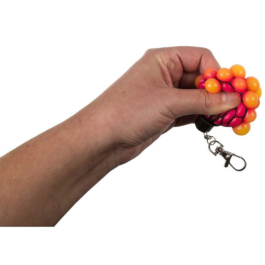 Regalo Genérico Regalos Originales | Llavero Metal Pelota Antiestres Squeeze 5 Cm 4 Colores