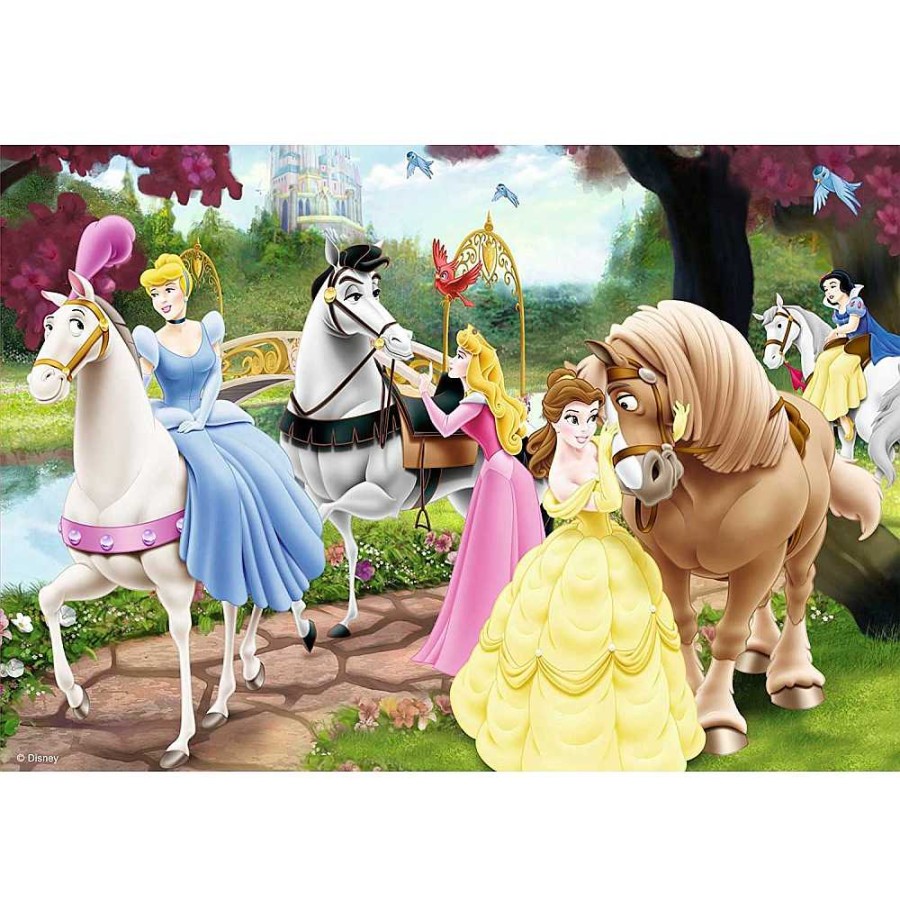 Juguetes Disney Puzzles Infantiles | Princesas Disney Puzzle Doble 2X24Pz