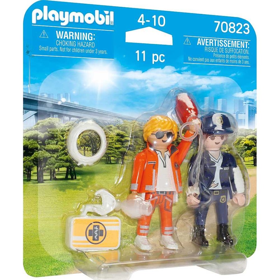 Juguetes Playmobil Playmobil | Playmobil Duopack Doctor Y Polic A