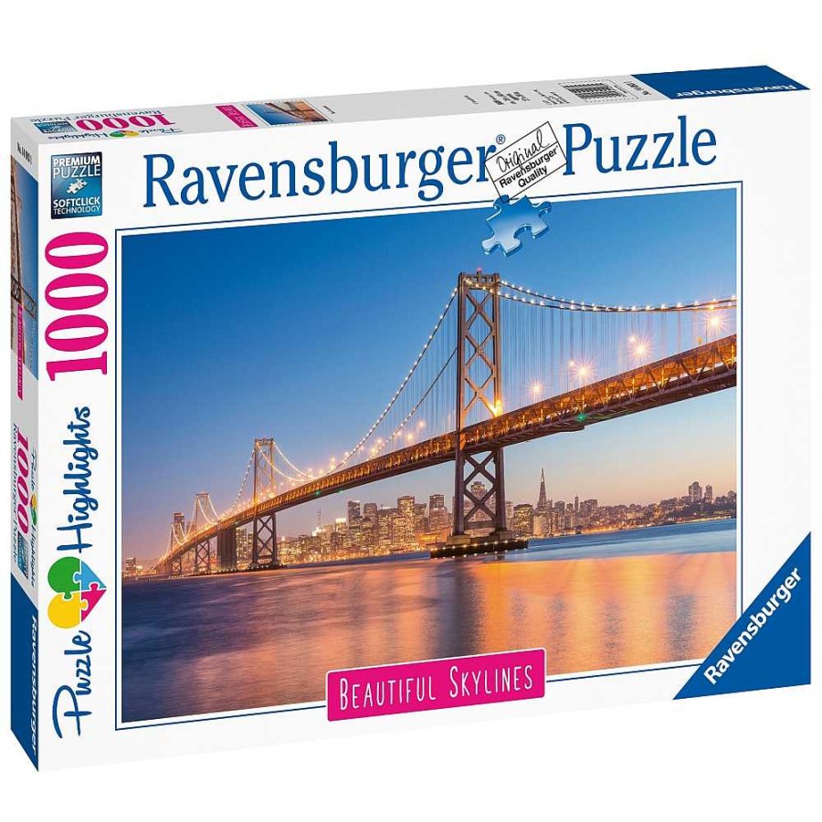 Juguetes Ravensburger Puzzles 300-1000 Piezas | Puzzle 1000 Piezas San Francisco