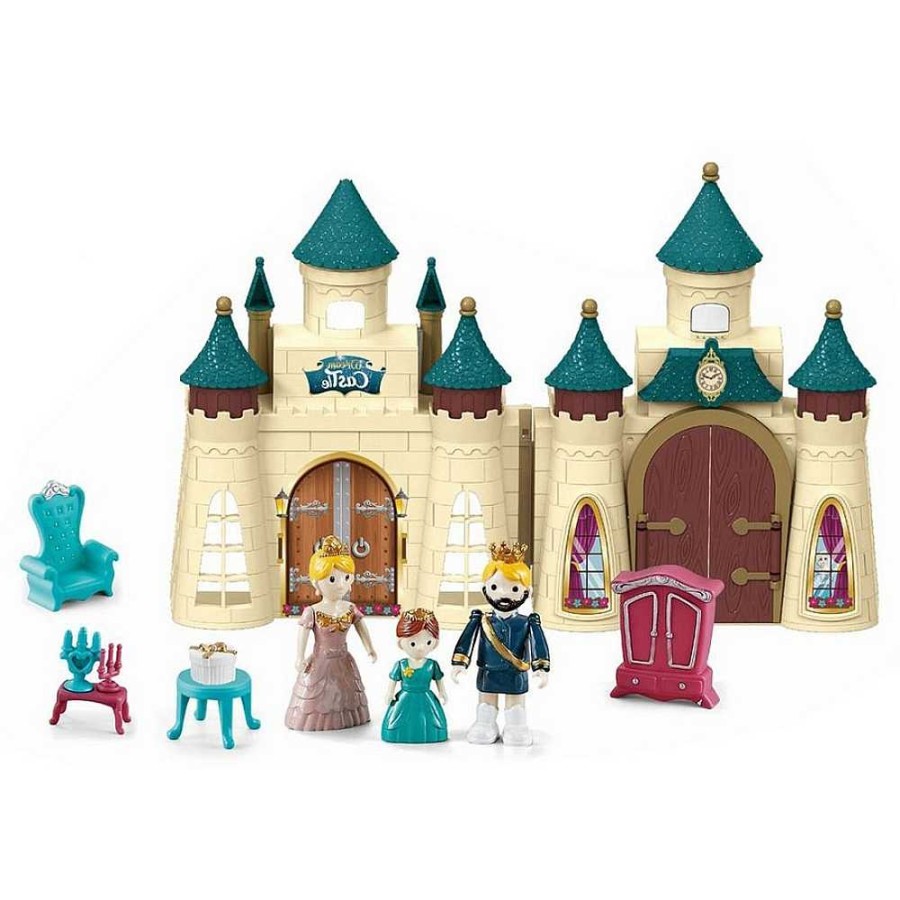 Juguetes Fantástiko Mini Mu Ecas | Castillo Con Figuras 2 Colores Surtidos Caja 40X7X30 Cm