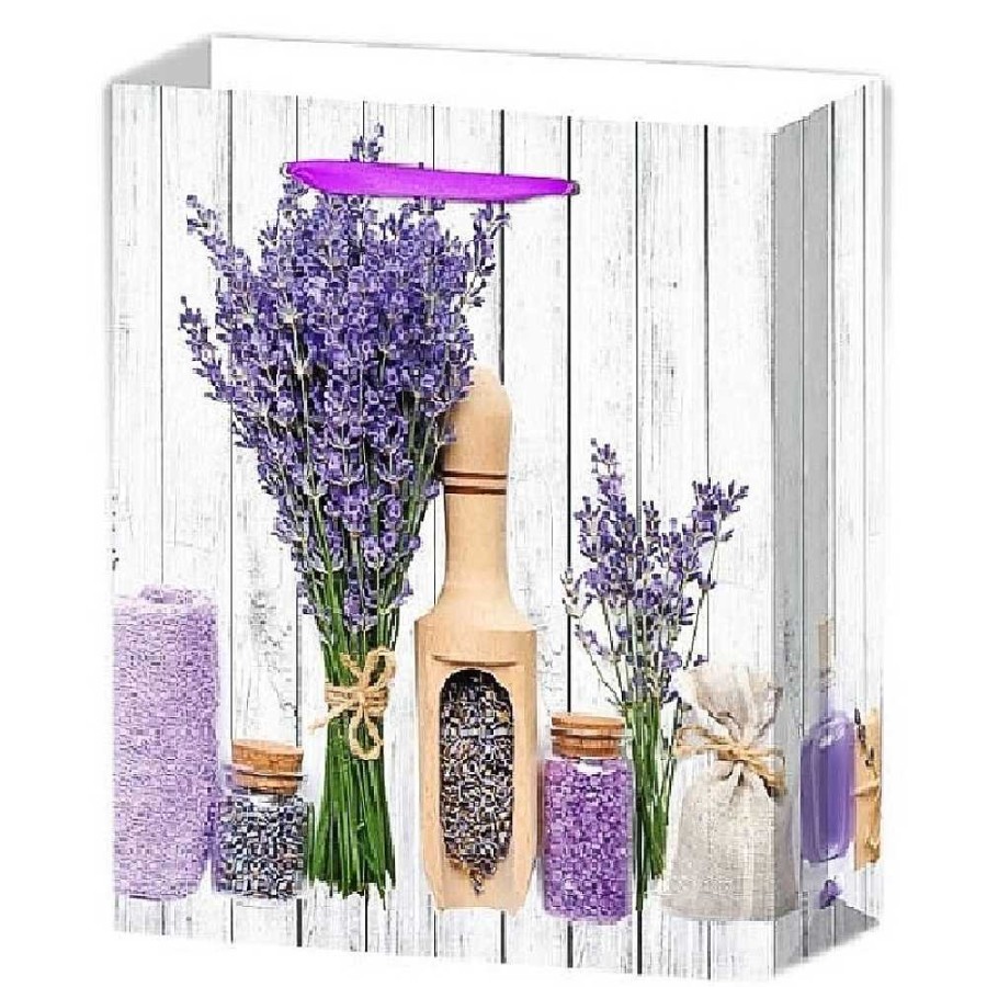 Papeler A Genérico Papel De Regalo Y Empaquetado | Bolsa Para Regalo Lavanda 31X40X12 - 4 Modelos