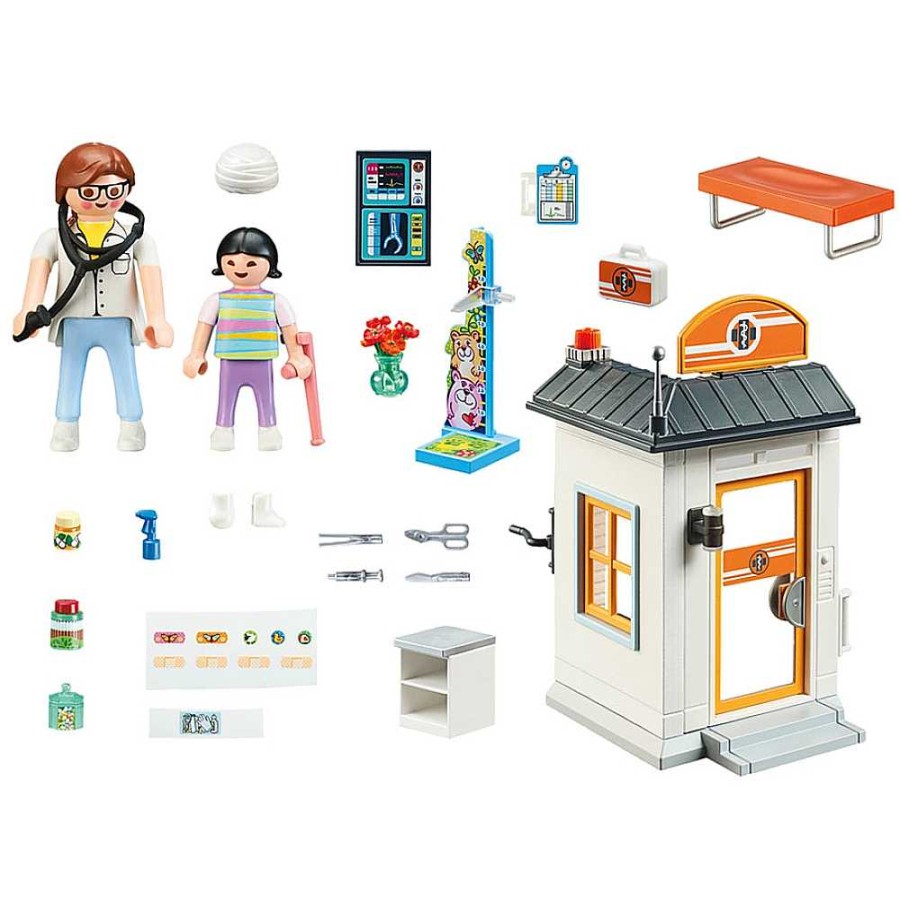 Juguetes Playmobil Playmobil | Playmobil City Life Starter Pack Pediatra