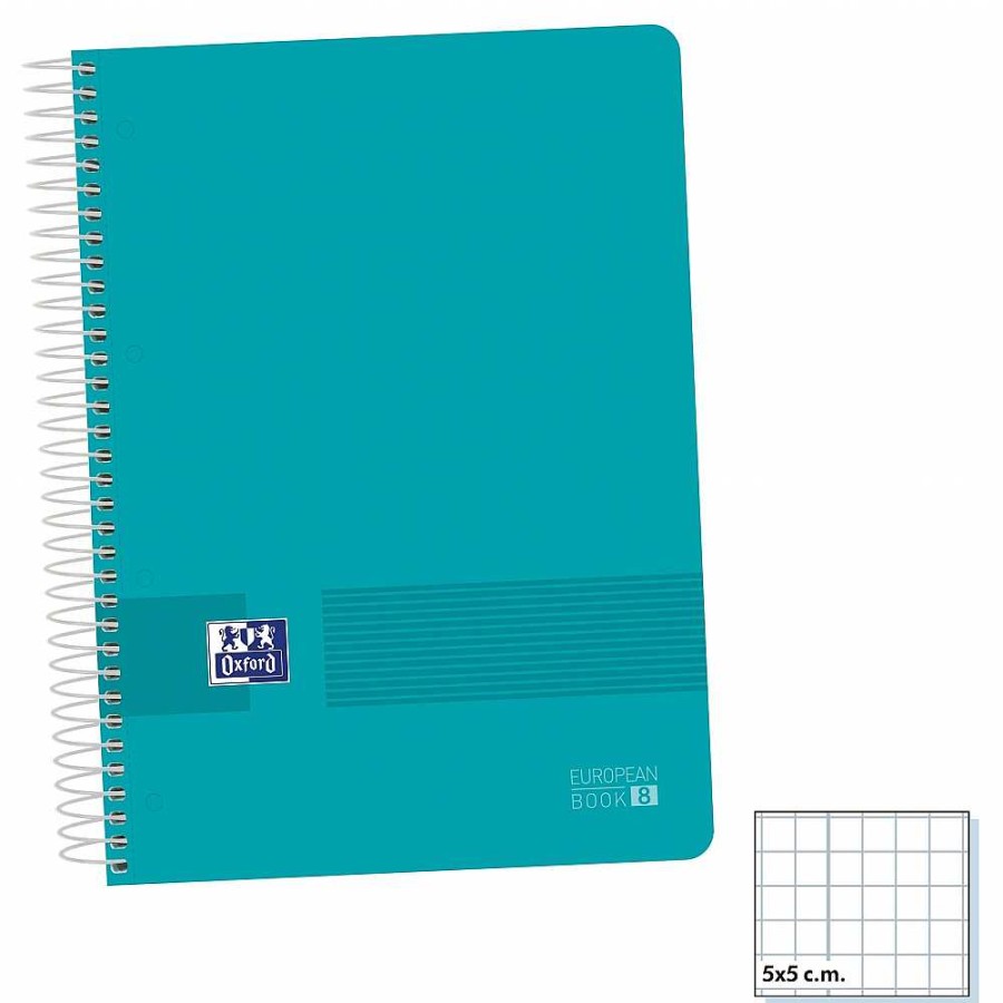 Papeler A Oxford Cuadernos Espiral | Oxford Bloc Pl Stico A4 Micro 160 Hj 5X5