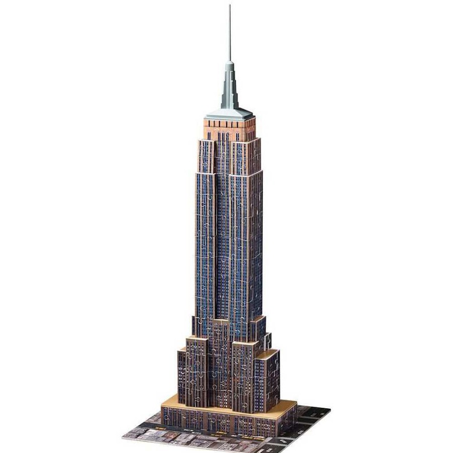 Juguetes Ravensburger Puzzles Infantiles | Puzzle 3D Edificios Empire State Building 54 Piezas